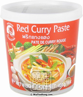 Pâte pour curry rouge - Mae Ploy