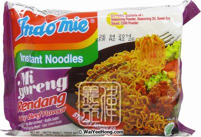 3008: Indomie Real Meat Mi Instan Goreng Rendang - Indonesia