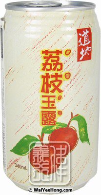 Tao Ti Lychee Juice Drink With Nata De Coco 道地荔枝玉露 Wai Yee Hong